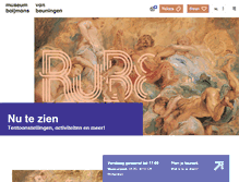 Tablet Screenshot of boijmans.nl